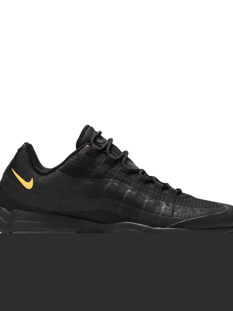 Кроссовки Nike Air Max 95 Ultra 'Black Amarillo' — изображение 2 из 4, черный