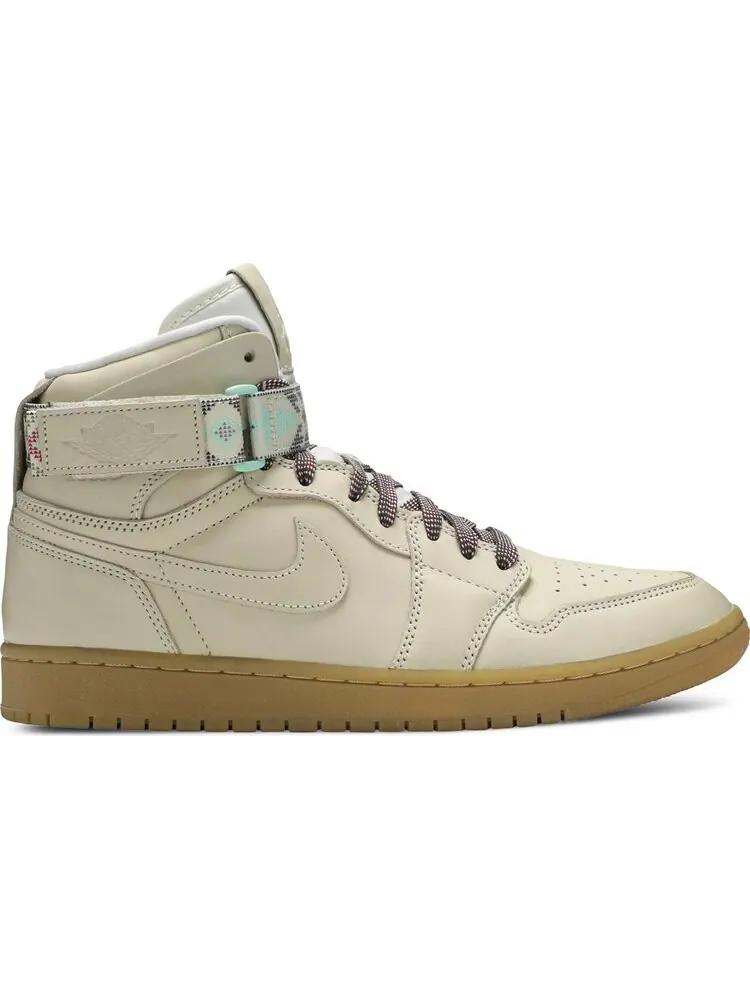 Кроссовки Air Jordan 1 Retro Hi Strap N7 — изображение 1 из 8, бежевый