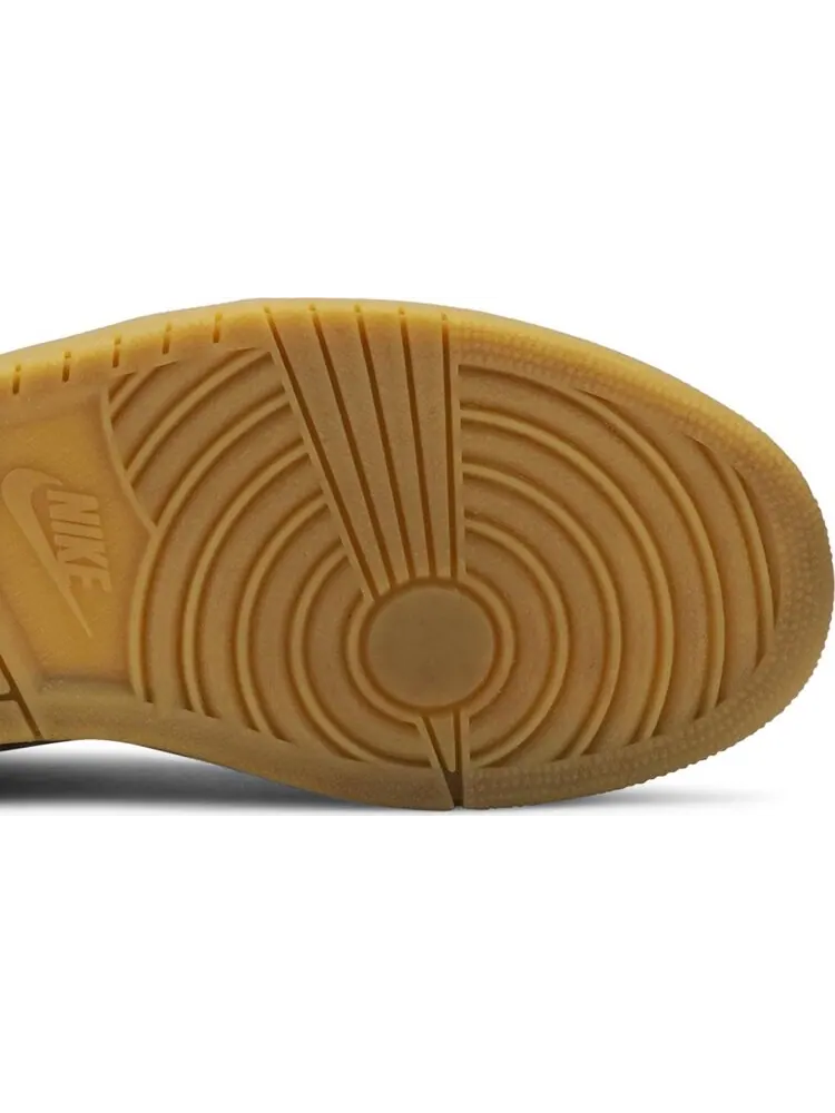 Кроссовки Air Jordan 1 Retro Hi Strap N7 — изображение 5 из 8, бежевый
