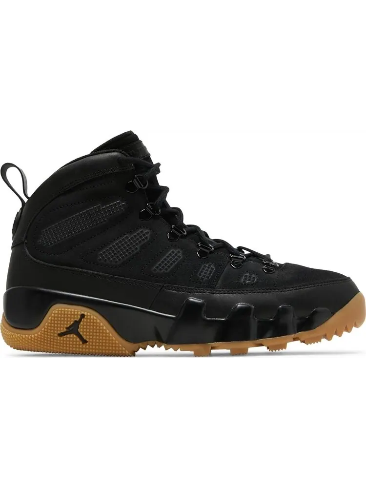 Кроссовки Air Jordan 9 Retro Boot NRG Black Gum — изображение 1 из 8, черный