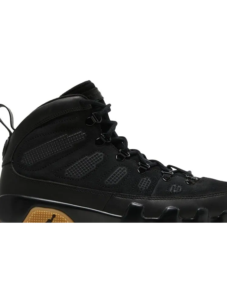 Кроссовки Air Jordan 9 Retro Boot NRG Black Gum — изображение 2 из 8, черный
