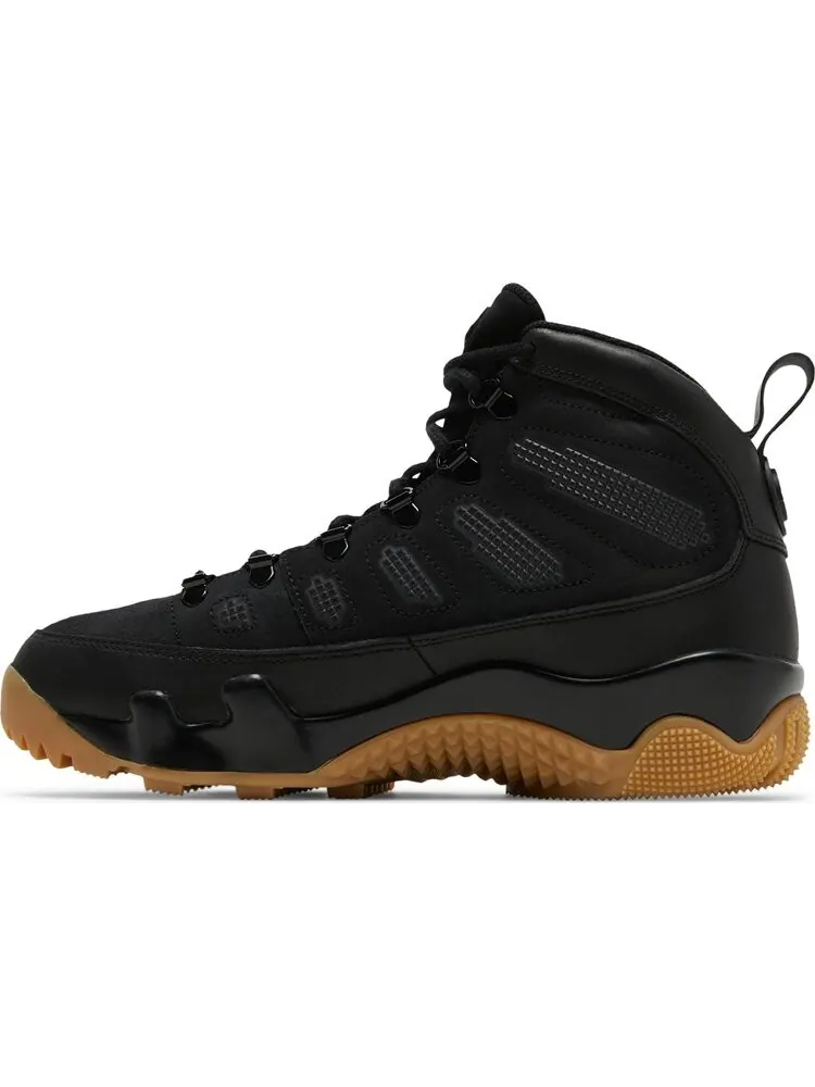 Кроссовки Air Jordan 9 Retro Boot NRG Black Gum — изображение 3 из 8, черный