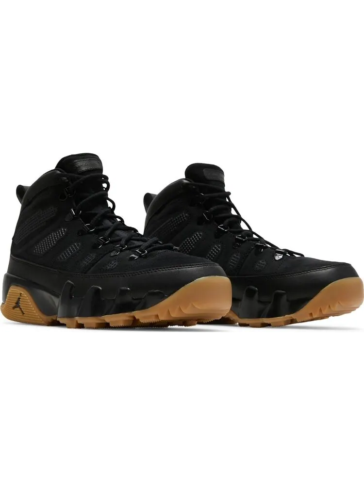 Кроссовки Air Jordan 9 Retro Boot NRG Black Gum — изображение 8 из 8, черный