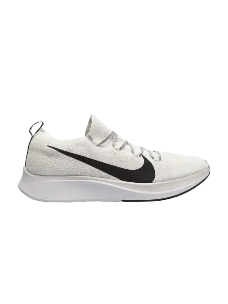 Кроссовки Nike Zoom Fly Flyknit 'White Black' — изображение 1 из 1, белый/платиновый/черный