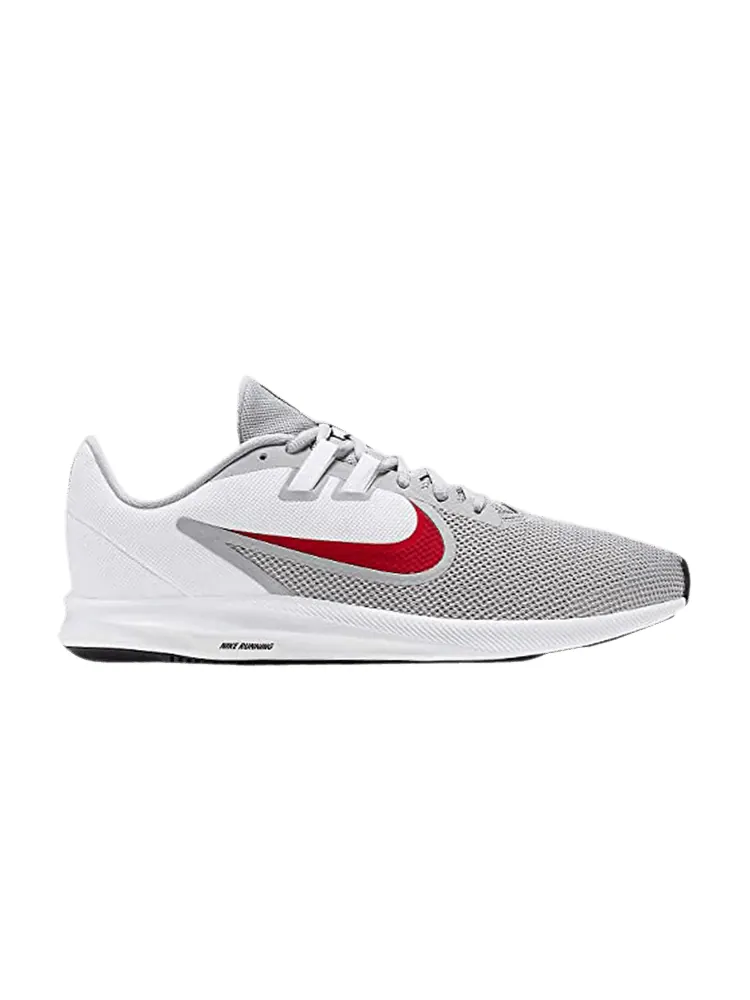 Кроссовки Downshifter 9 4E Wide 'Wolf Grey University Red' — изображение 1 из 1, серый красный