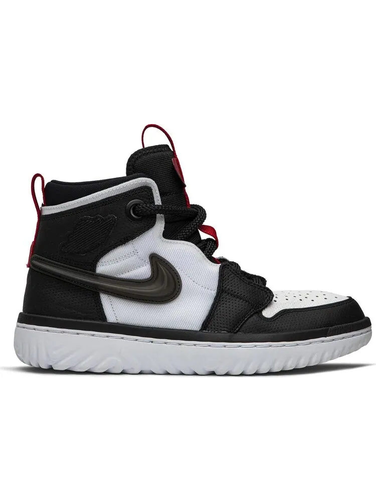 Кроссовки Air Jordan 1 React High Black White — изображение 1 из 8, черный