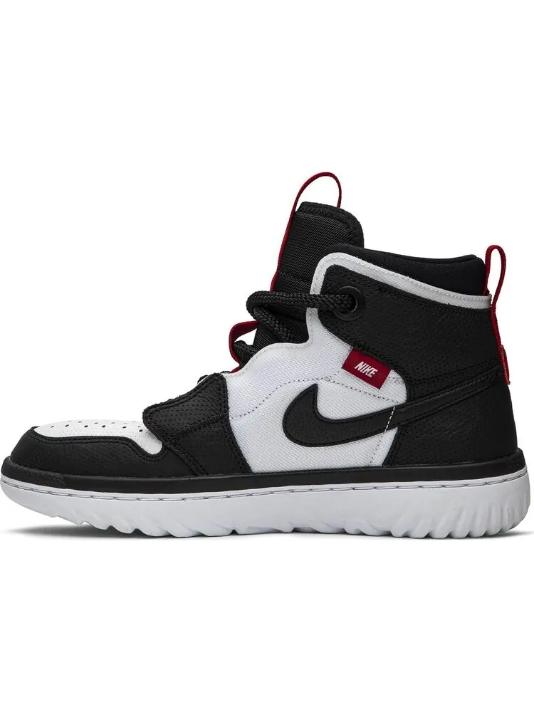 Кроссовки Air Jordan 1 React High Black White — изображение 3 из 8, черный