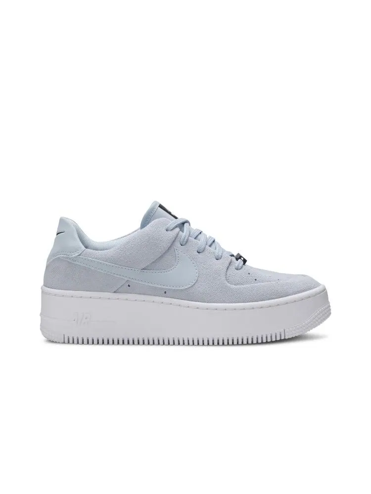 Кроссовки Nike Wmns Air Force 1 Sage Low 'Light Armory Blue' — изображение 2 из 9, светлый синий/белый