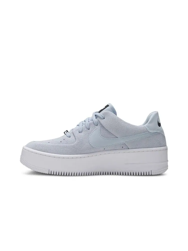 Кроссовки Nike Wmns Air Force 1 Sage Low 'Light Armory Blue' — изображение 4 из 9, светлый синий/белый