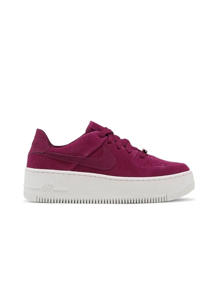 Кроссовки Nike Wmns Air Force 1 Sage Low 'True Berry' — изображение 1 из 4, розовый