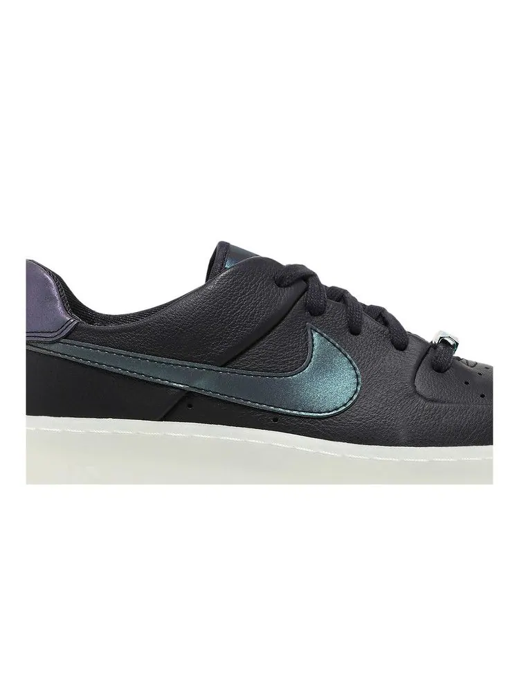 Кроссовки Nike Wmns Air Force 1 Sage Low LX 'Oil Grey' — изображение 3 из 9, серый/черный/белый