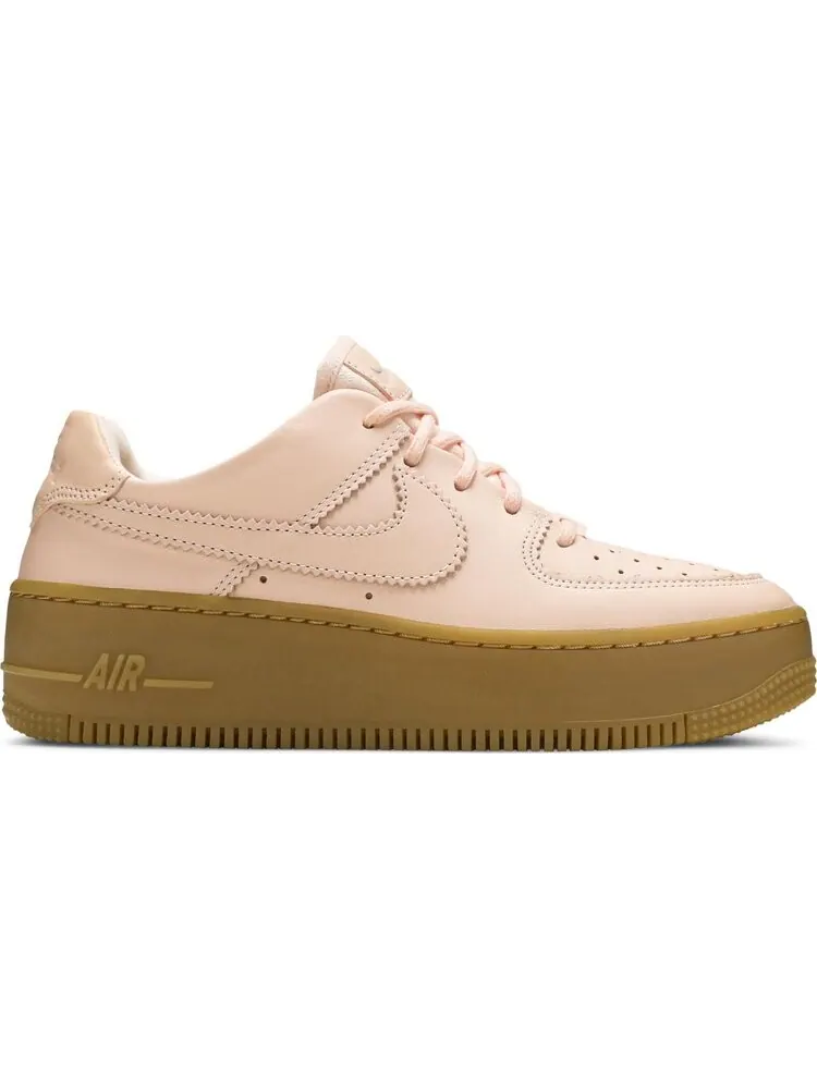 Кроссовки Nike Wmns Air Force 1 Sage Low 'Coral Gum' — изображение 1 из 8, розовый