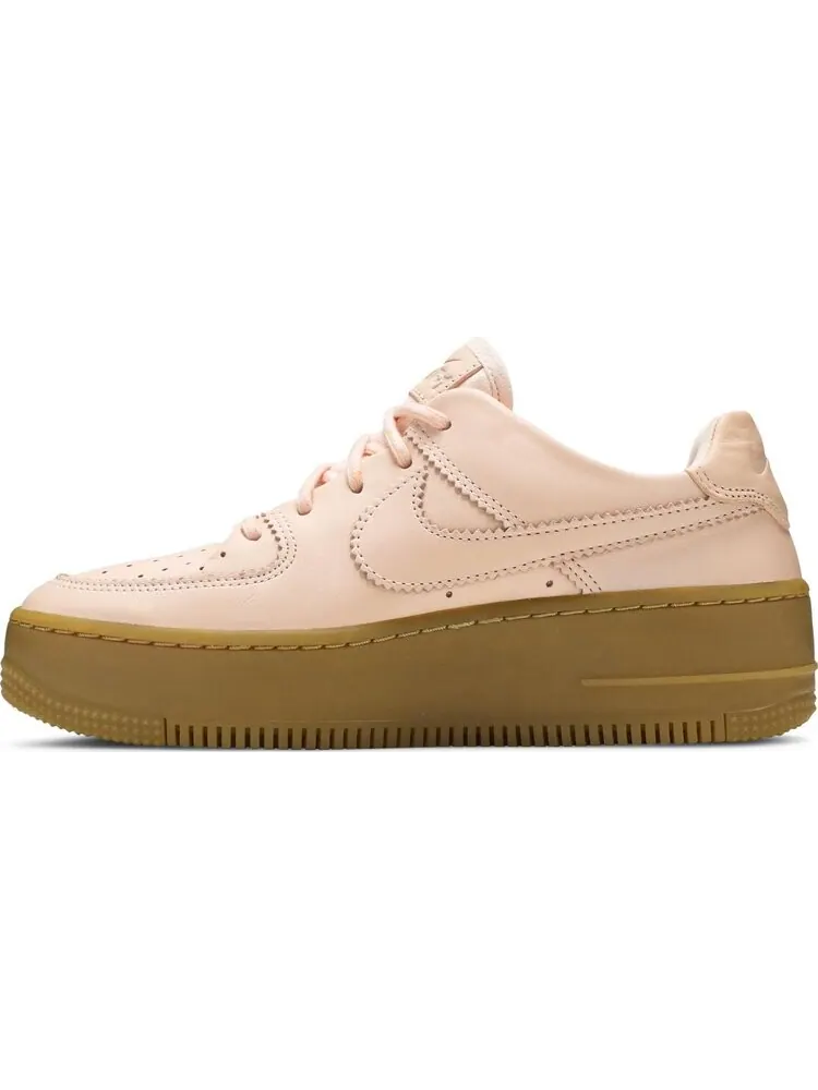 Кроссовки Nike Wmns Air Force 1 Sage Low 'Coral Gum' — изображение 3 из 8, розовый