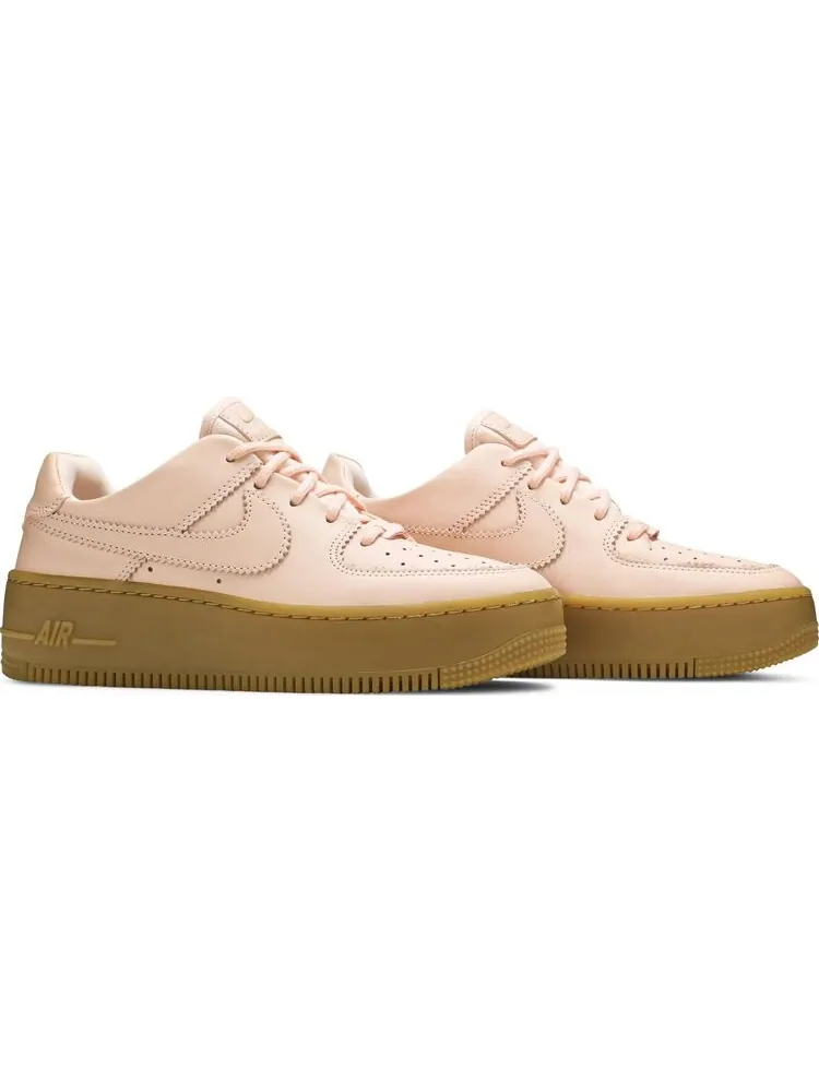 Кроссовки Nike Wmns Air Force 1 Sage Low 'Coral Gum' — изображение 8 из 8, розовый