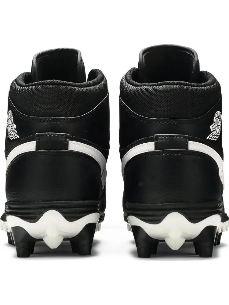 Кроссовки Jordan 1 Mid TD Cleat Black — изображение 6 из 8, черный