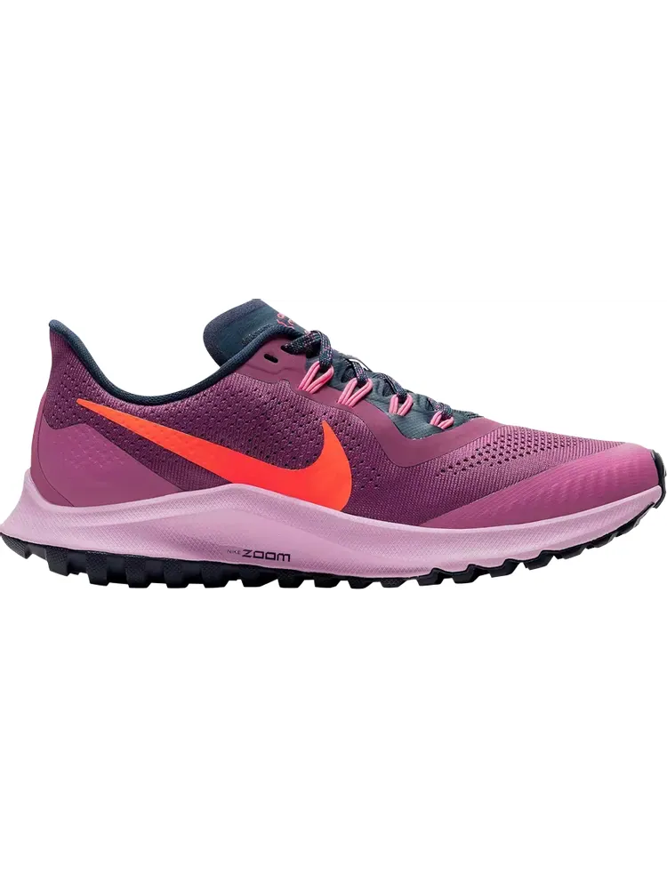 Кроссовки Nike Wmns Air Zoom Pegasus 36 Trail 'Villain Red Total Crimson' — изображение 1 из 1, фиолетовый