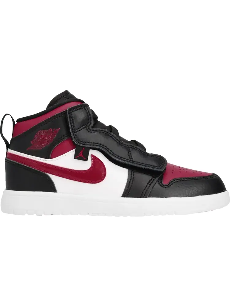 Кроссовки Air Jordan 1 Mid ALT PS Noble Red — изображение 1 из 1, черный