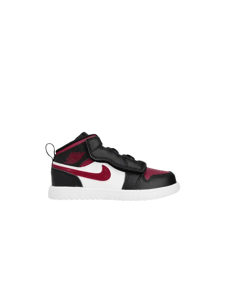 Кроссовки Air Jordan Jordan 1 Mid ALT TD 'Noble Red' — изображение 1 из 1, черный/красный/белый