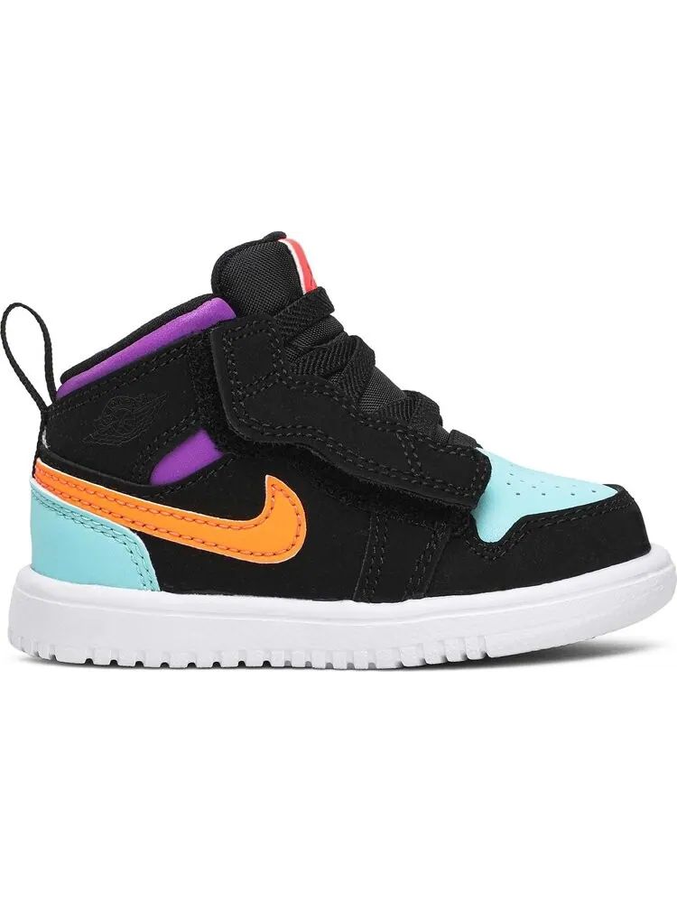 Кроссовки Air Jordan 1 Mid ALT TD What The — изображение 1 из 8, черный
