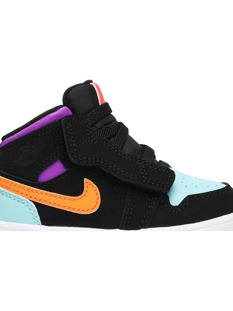 Кроссовки Air Jordan 1 Mid ALT TD What The — изображение 2 из 8, черный