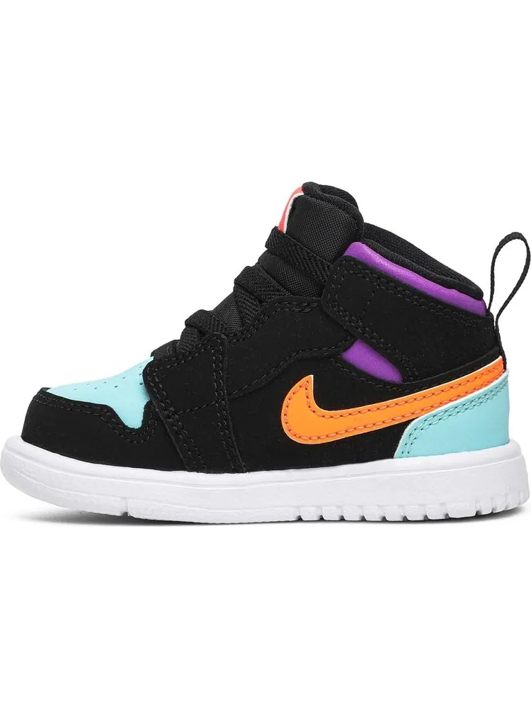 Кроссовки Air Jordan 1 Mid ALT TD What The — изображение 3 из 8, черный