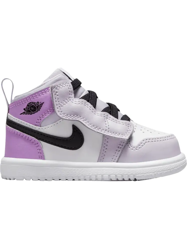 Кроссовки Air Jordan 1 Mid ALT TD Barely Grape — изображение 1 из 1, фиолетовый