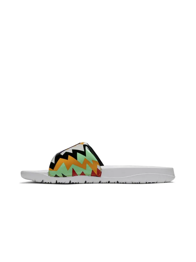 Шлепанцы Jordan Break Slide 'White Multi-Color' — изображение 3 из 8, белый мульти
