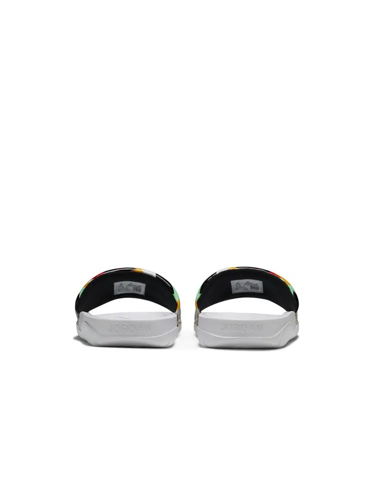 Шлепанцы Jordan Break Slide 'White Multi-Color' — изображение 6 из 8, белый мульти
