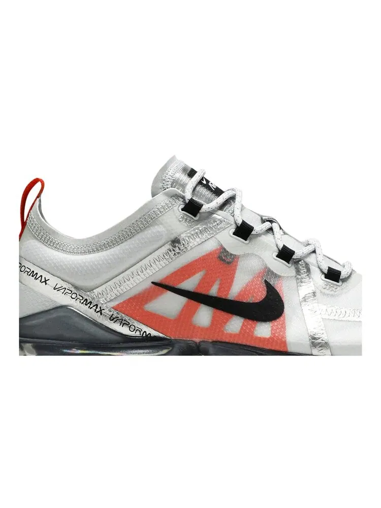 Кроссовки Nike Air VaporMax 2019 'Platinum Orange' — изображение 2 из 4, белый