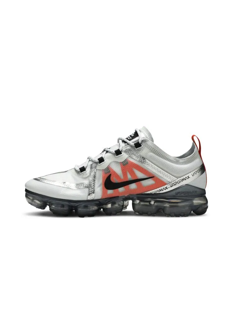 Кроссовки Nike Air VaporMax 2019 'Platinum Orange' — изображение 3 из 4, белый
