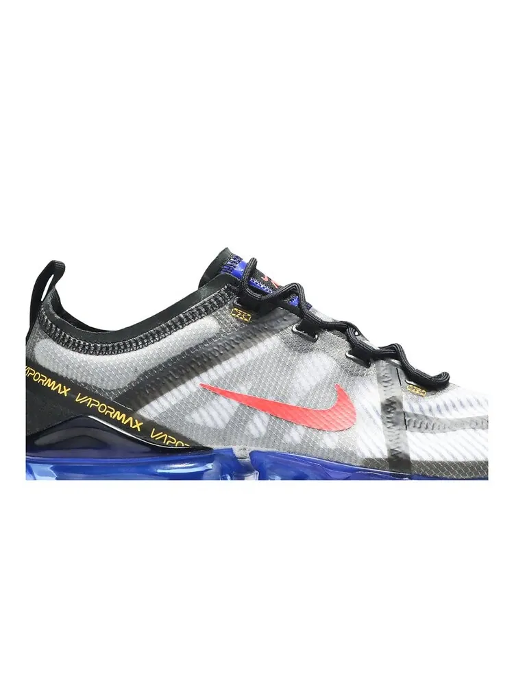 Кроссовки Nike Air VaporMax 2019 'Black Hyper Blue' — изображение 2 из 4, черный