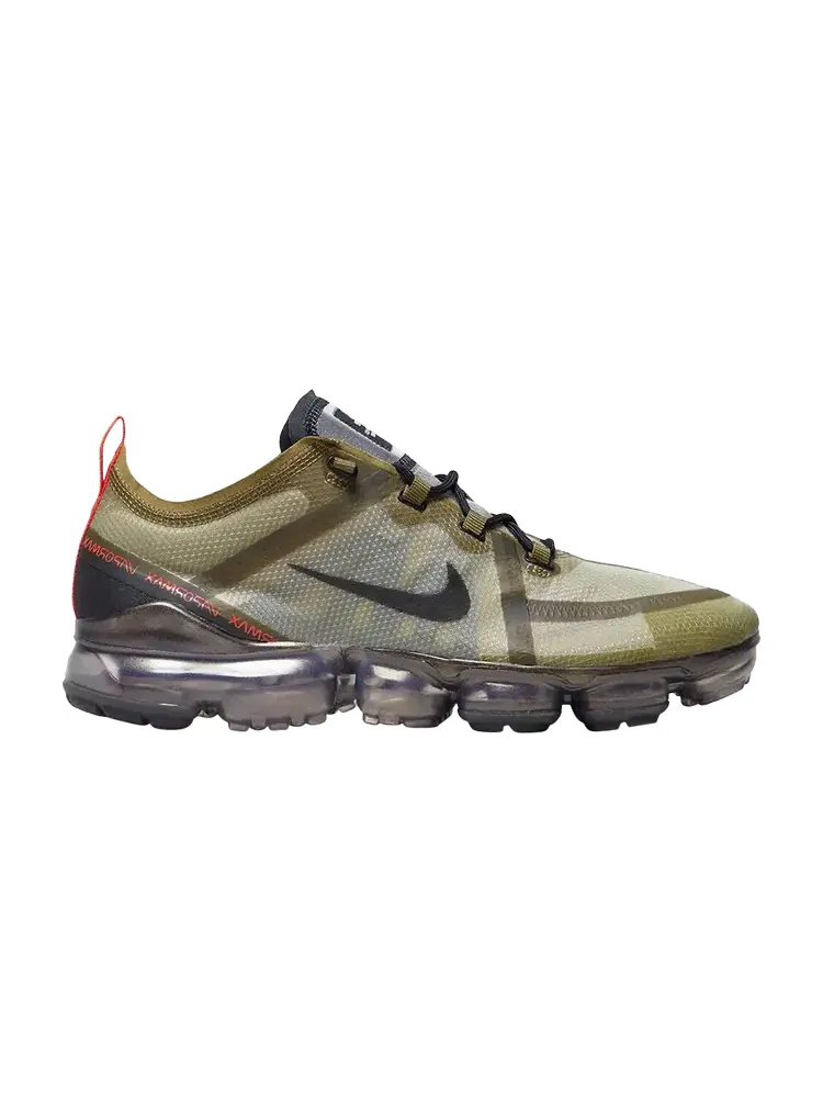 Кроссовки Nike Air VaporMax 2019 'Olive Flak — изображение 1 из 1, зеленый