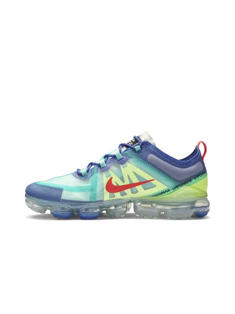 Кроссовки Nike Air VaporMax 2019 'Blue Volt' — изображение 3 из 4, синий
