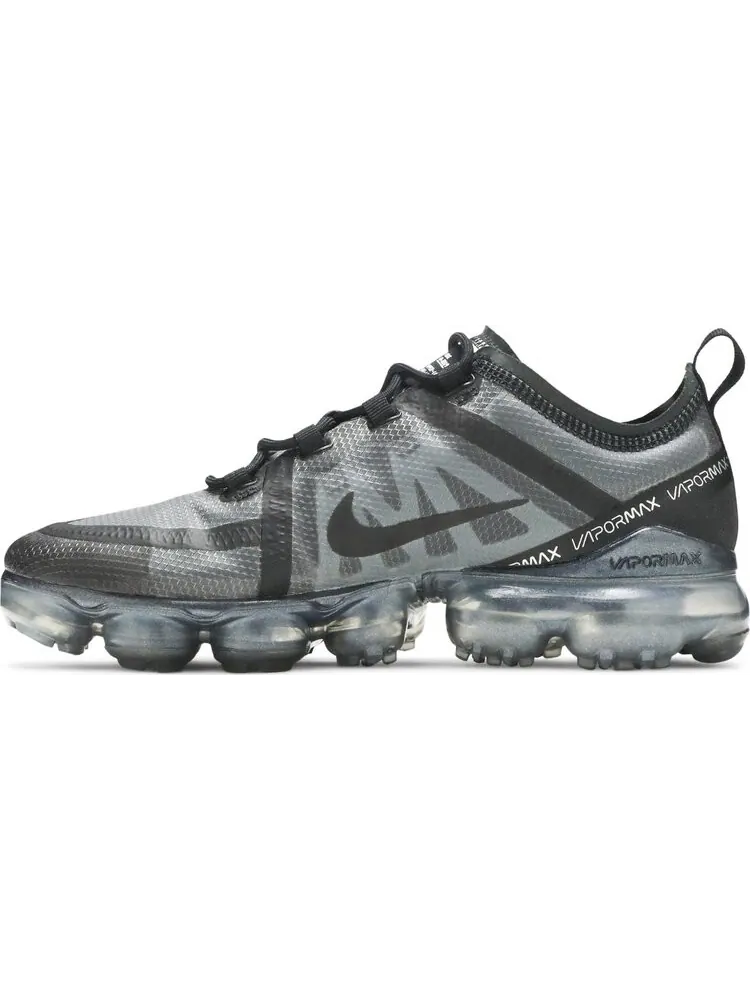 Кроссовки Nike Wmns Air VaporMax 2019 'Ghost Black' — изображение 3 из 8, черный