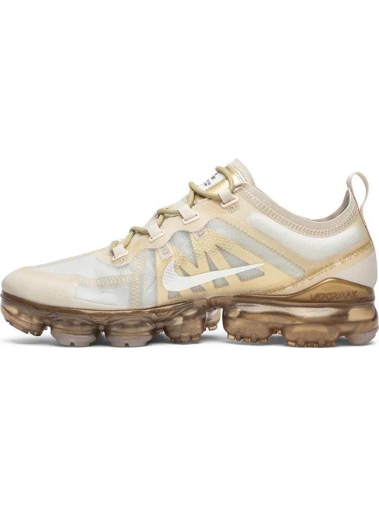 Кроссовки Nike Wmns Air VaporMax 2019 'White Gold' — изображение 3 из 8, золото