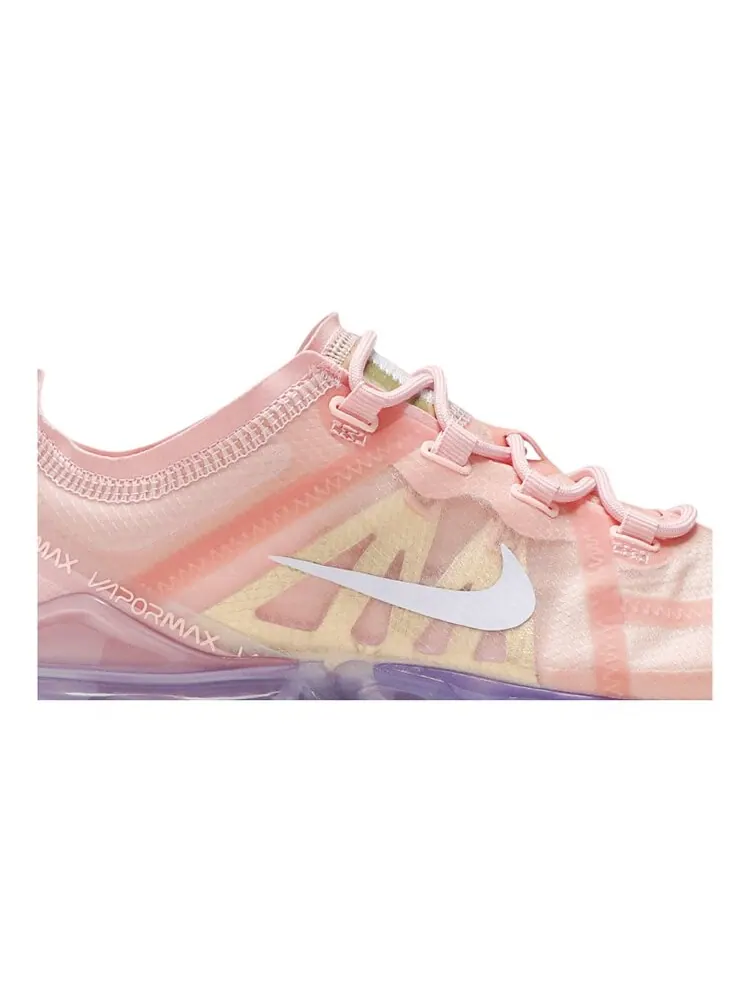 Кроссовки Nike Wmns Air VaporMax 2019 'Bleached Coral' — изображение 2 из 4, розовый