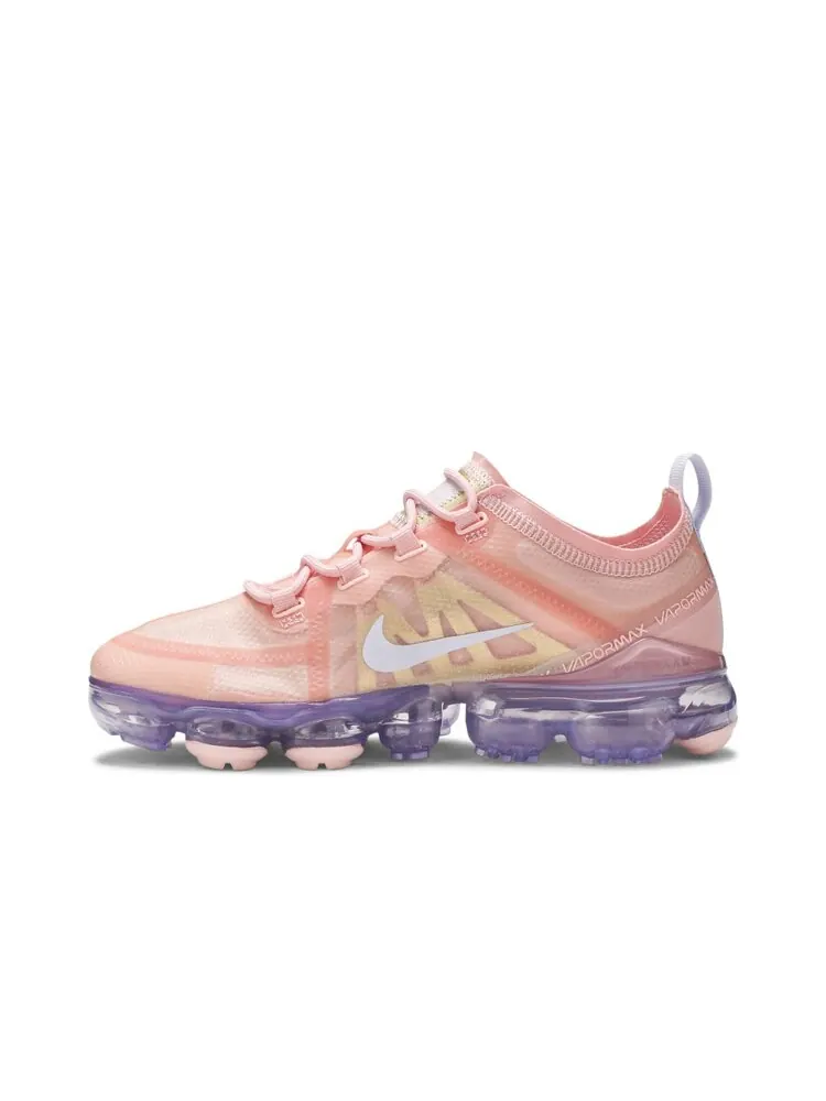 Кроссовки Nike Wmns Air VaporMax 2019 'Bleached Coral' — изображение 3 из 4, розовый