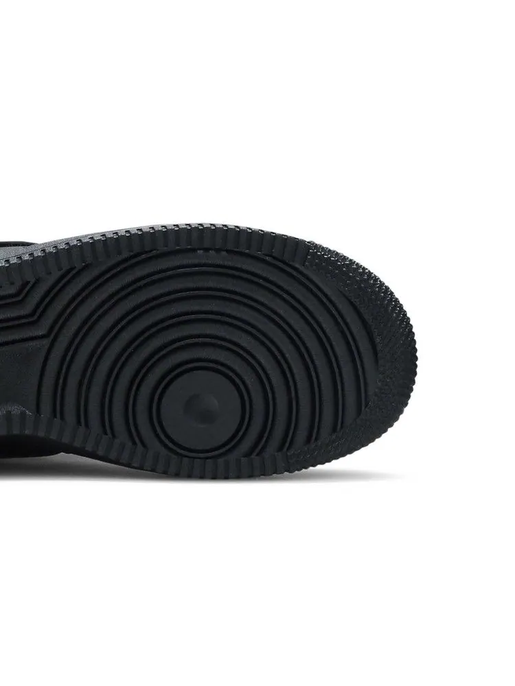 Кроссовки Nike Air Force 1 LV8 3 GS 'Removable Swoosh - Black' — изображение 6 из 9