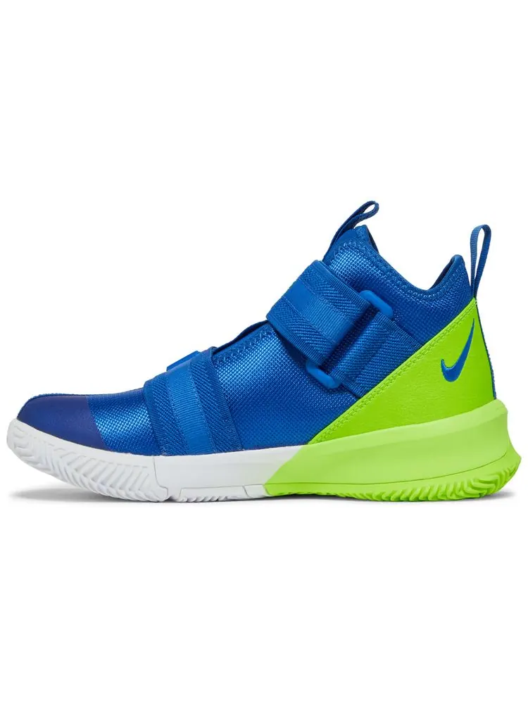 Кроссовки Nike LeBron Soldier 13 GS 'Game Royal Volt' — изображение 3 из 8, синий