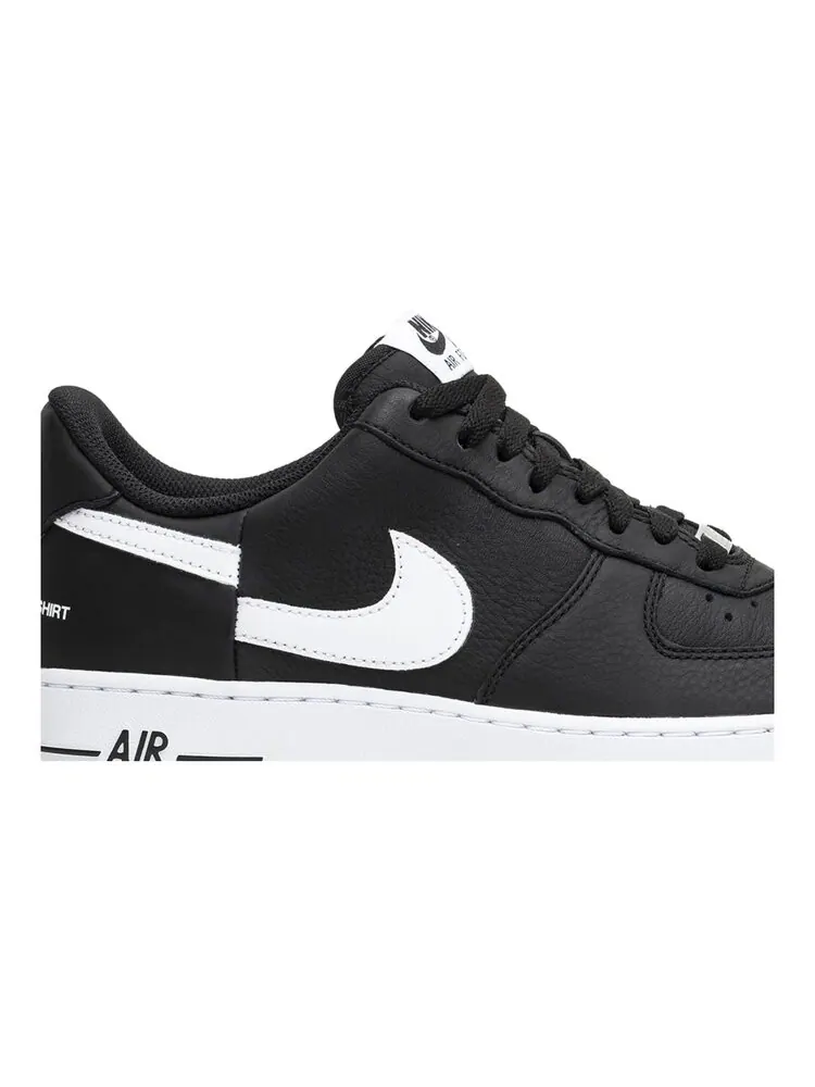 Кроссовки Nike Supreme x Comme des Garçons SHIRT x Air Force 1 Low 'Black' — изображение 2 из 4, черный