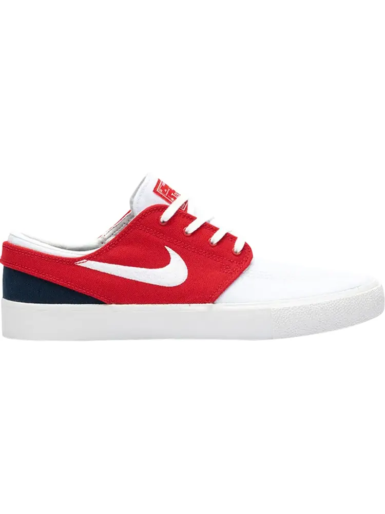 Кроссовки Nike Zoom Stefan Janoski Canvas RM SB 'White University Red' — изображение 1 из 1, белый