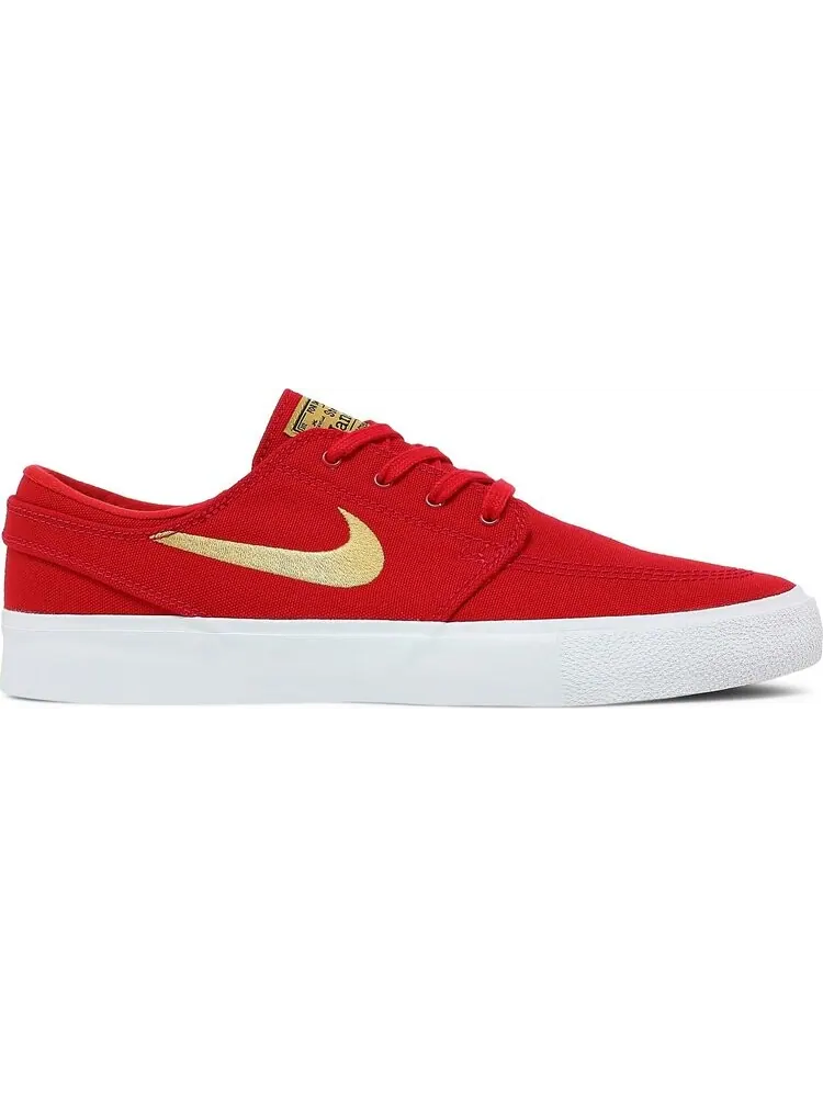 Кроссовки Nike Zoom Stefan Janoski Canvas RM SB 'University Red Club Gold' — изображение 1 из 8, красный
