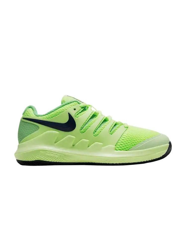 Кроссовки NikeCourt Jr. Vapor X GS Tennis 'White/Volt/Black' — изображение 1 из 1, зеленый