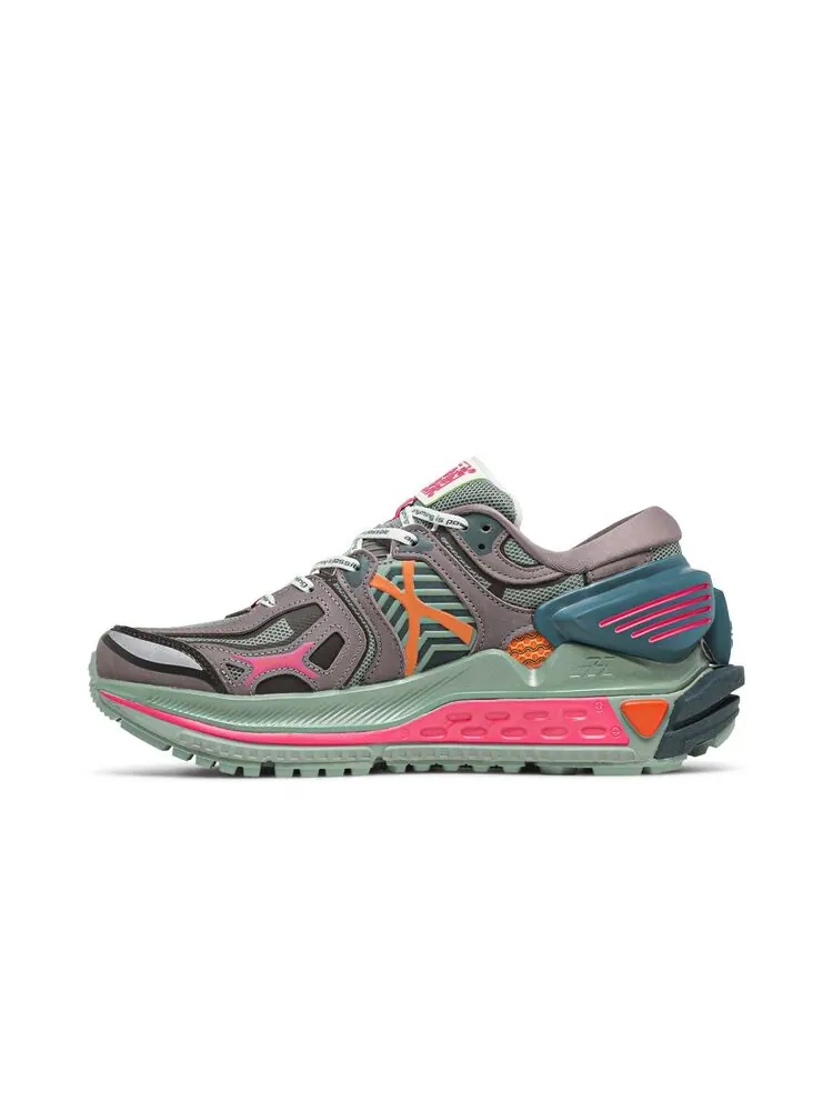 Кроссовки Li-Ning Sun Chaser Green Purple — изображение 3 из 6, зеленый фиолетовый