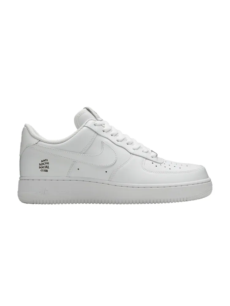 Кроссовки Nike Anti Social Social Club x Air Force 1 Low — изображение 1 из 9, белый/белый