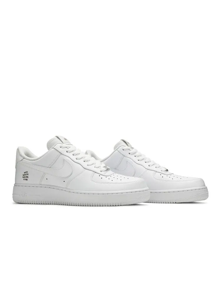 Кроссовки Nike Anti Social Social Club x Air Force 1 Low — изображение 9 из 9, белый/белый