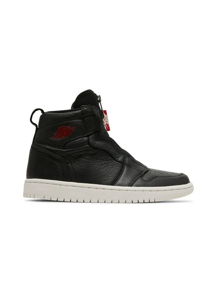 Кроссовки Air Jordan Wmns Air Jordan 1 Retro High Zip 'Black' — изображение 1 из 4, черный