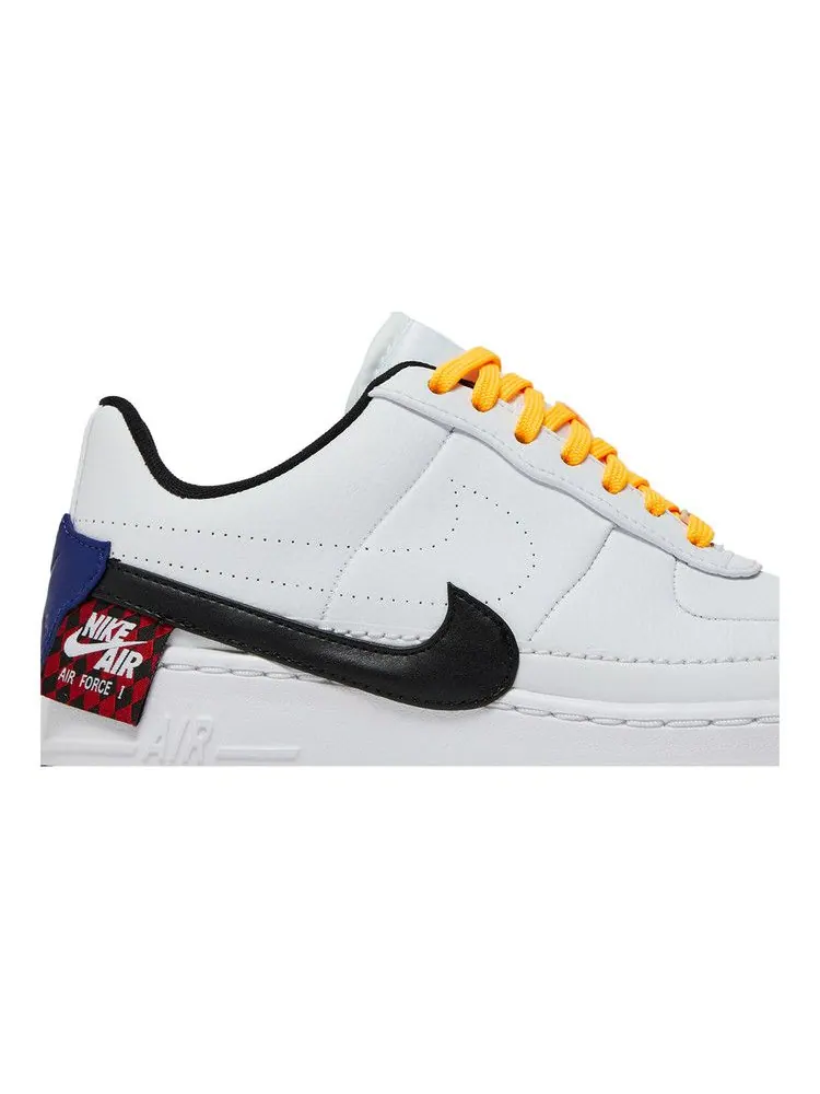 Кроссовки Nike Wmns Air Force 1 Jester XX SE 'White Laser Orange' — изображение 3 из 9, белый/черный/оранжевый