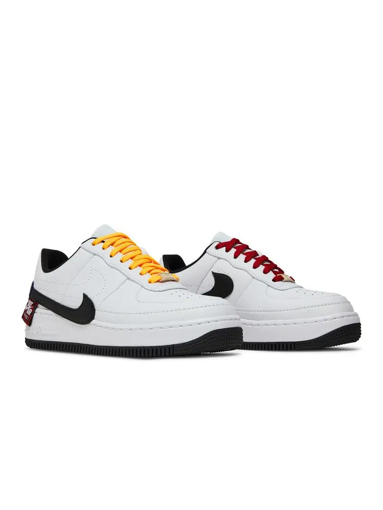 Кроссовки Nike Wmns Air Force 1 Jester XX SE 'White Laser Orange' — изображение 9 из 9, белый/черный/оранжевый
