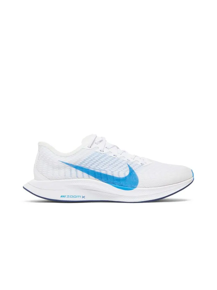 Кроссовки Zoom Pegasus Turbo 2 'White Photo Blue' — изображение 1 из 8, белый синий